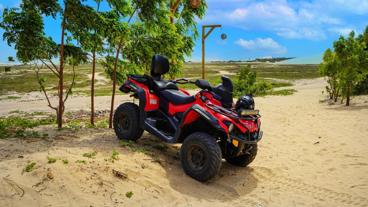 Flat Lua Com Linda Vista E Estacionamento Lägenhet Jijoca de Jericoacoara Exteriör bild
